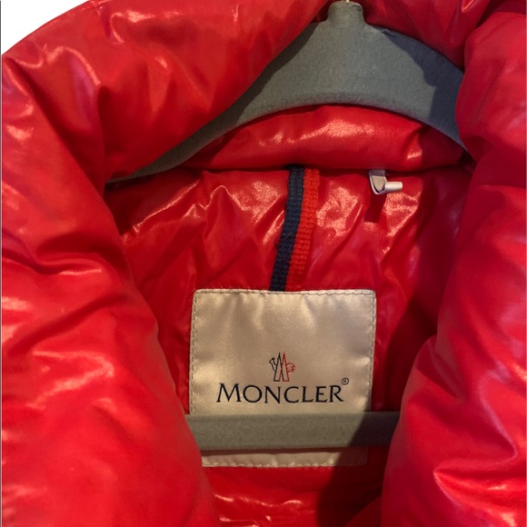Red Moncler Puffer - Picture 5 of 5